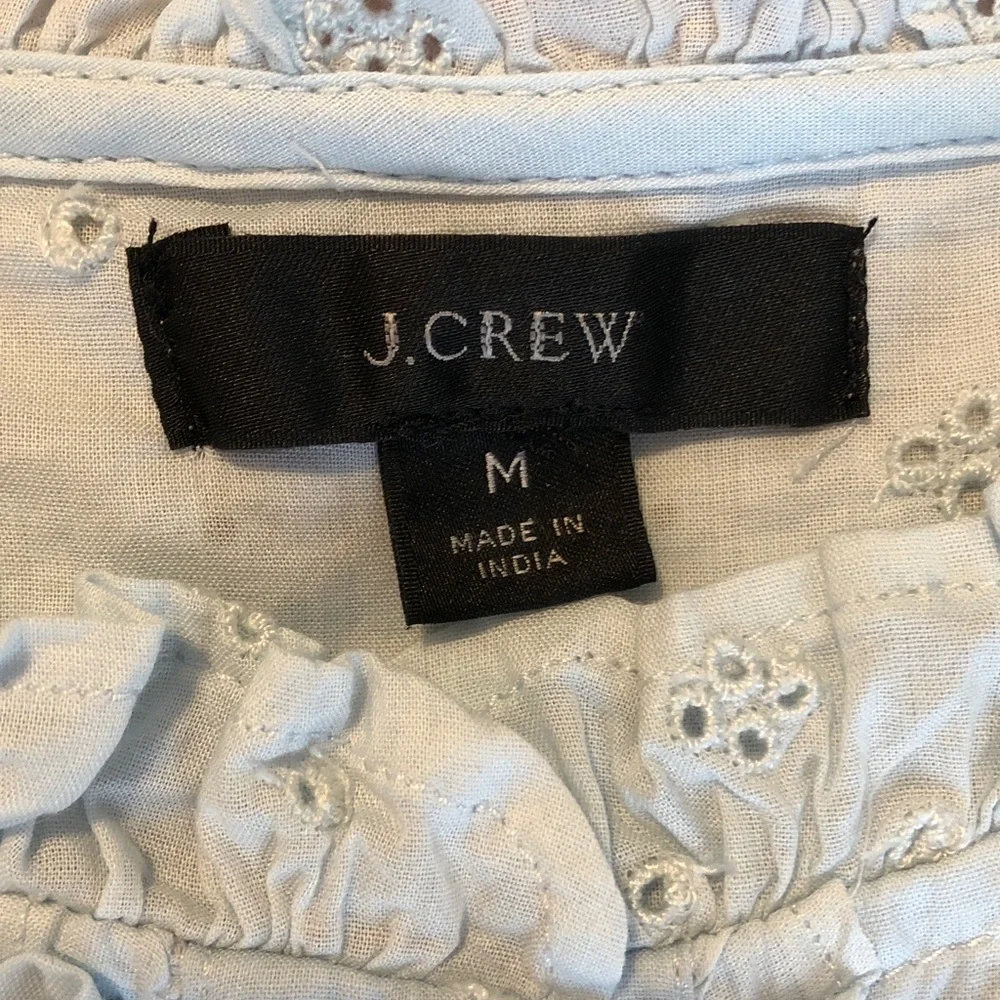 J. Crew Embroidered Top